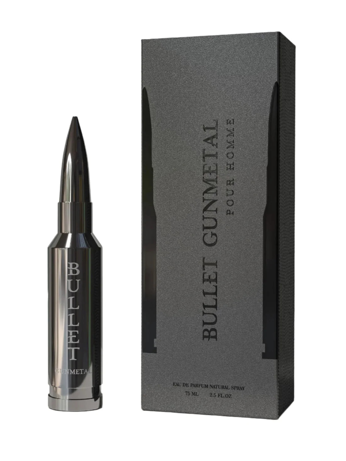 BULLET GUNMETAL POUR HOMME FOR MEN EDP 2.5 FLO.Z BY BHARARA