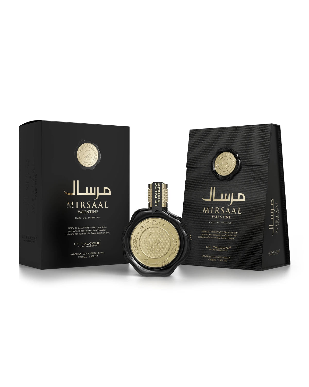 Mirsaal Valentine Eau de parfum for men 3.4fl Oz By Le Falcone