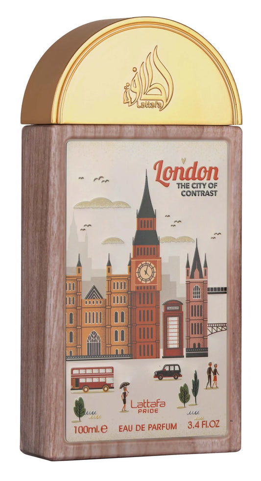 LONDON THE CITY OF CONTRAST 100ML EAU DE PARFUM By LATTAFA