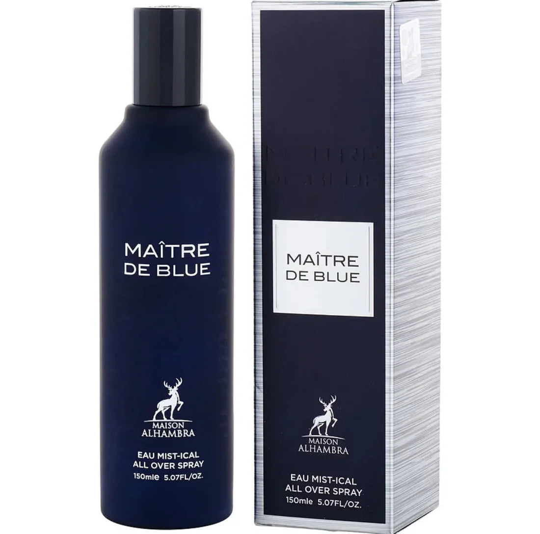 MAITRE BLUE MEN ALL OVER MIST & HAIR SPRAY 150ml (5.07oz)