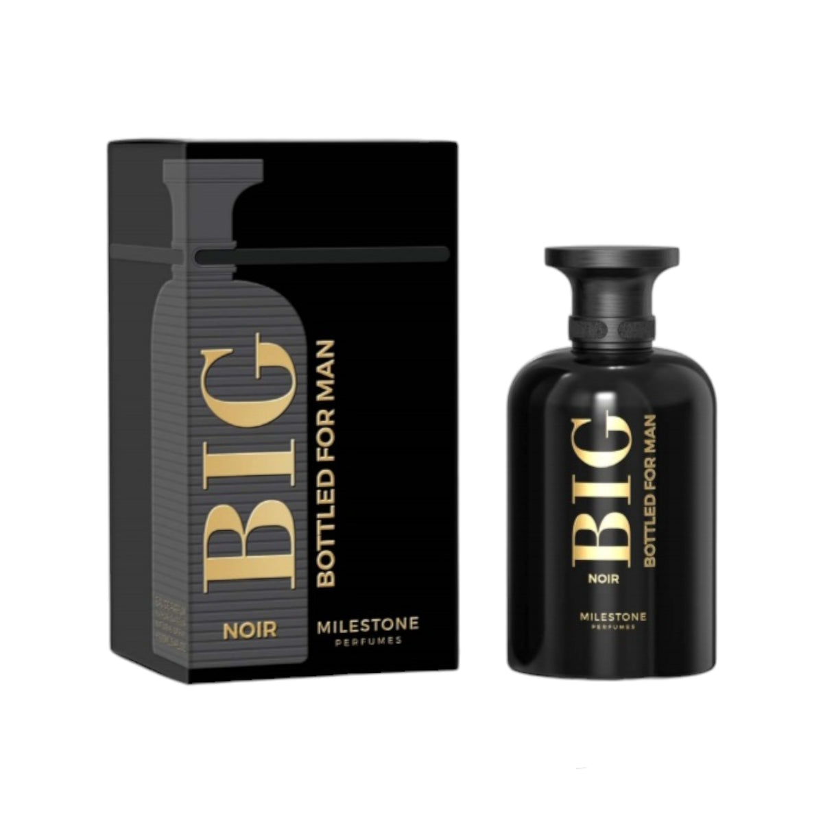 Big Noir Bottled for Man by milestone Eau de parfum 100ml-3.4oz