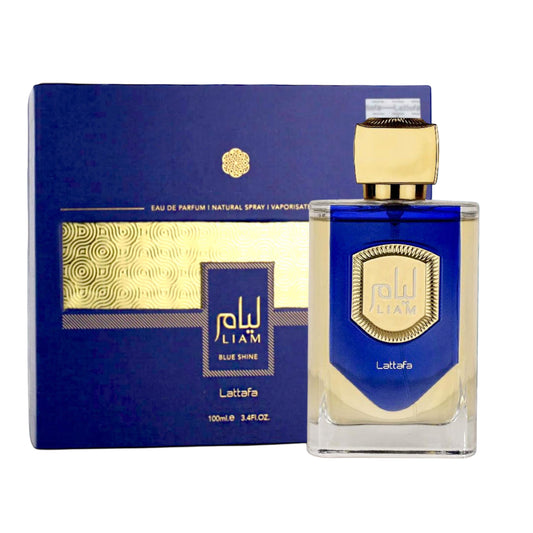 LIAM BLUE SHINE UNISEX EDP- 100ML (3.4FL O.Z) BY LATTAFA