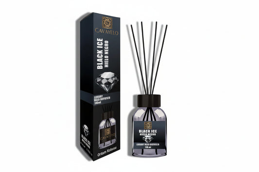 Luxury Reed Diffuser BLACK ICE 110mL by Cavayelo
