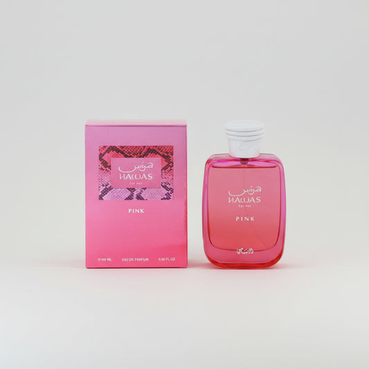 HAWAS PINK WOMEN  EDP | 100 ML | By RASASI
