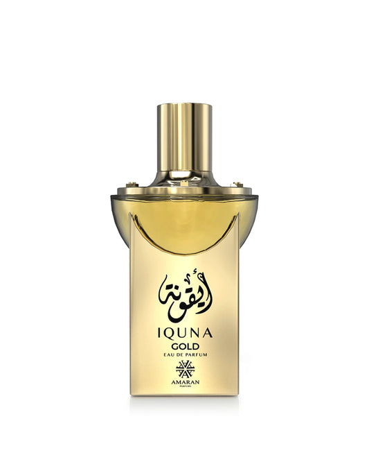 IQUNA GOLD Eau de Parfum for women 100 Ml 3.4Fl Oz By Amaran