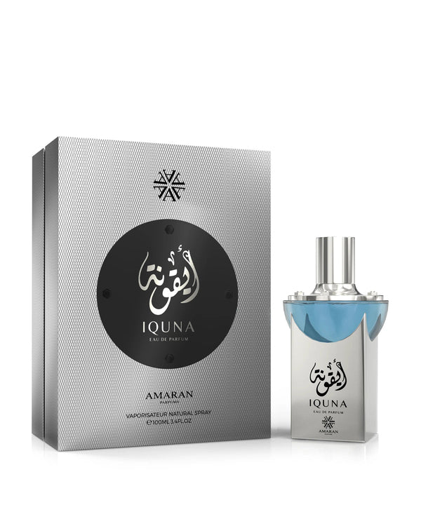 IQUNA ,Eau de parfum for men 100ML 3.4 Fl Oz by Amaran