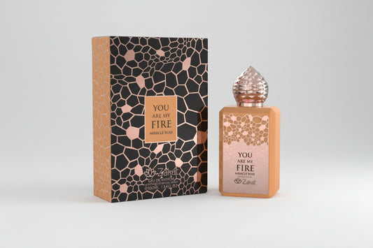 YOU ARE MY FIRE MIRACLE KISS 100ML EDP BY ZAKAT