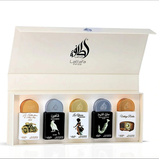 GIFT SET COLLECTION 5 PCS 20ML BY LATTAFA PRIDE NRO #5