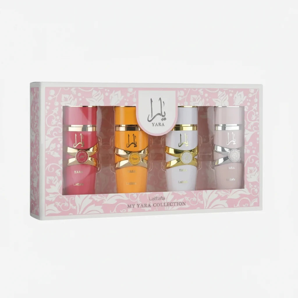Lattafa My Yara Collection Gift Set 4 fragancias EDP