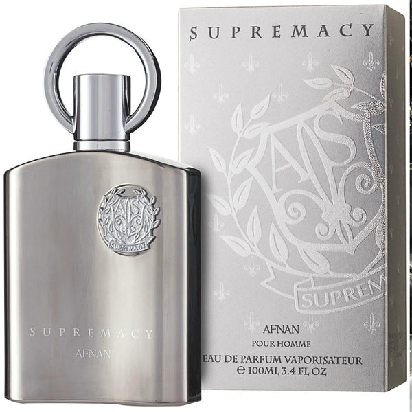 SUPREMACY SILVER 3.4 FL OZ EDP FOR MEN BY AFNAN