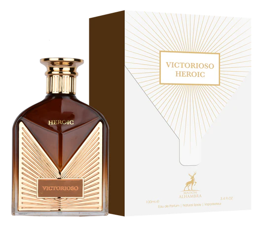 VICTORIOSO HEROIC 3.4 FL OZ EDP FOR MEN BY MAISON ALHAMBRA
