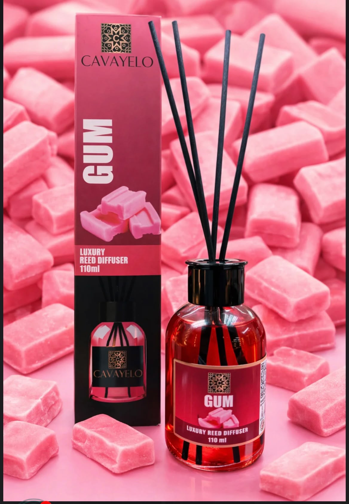 RED DIFFUSER GUM 110ML By CAVAYELO