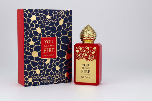 YOU ARE MY FIRE ROUGE UNISEX - EDP 100ML (3.4oz) BY ZAKAT