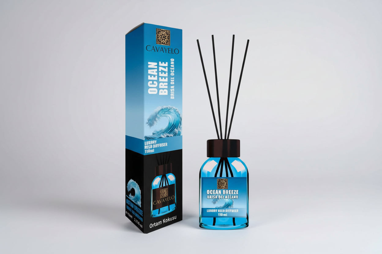 Luxury Reed Diffuser OCEAN BREZE 110mL by Cavayelo