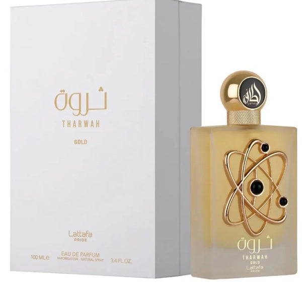 THARWAH GOLD WOMEN EDP- 100ML (3.4oz) BY LATTAFA PRIDE