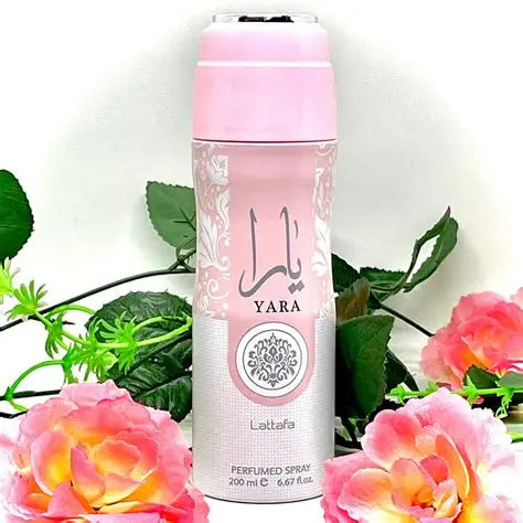 12 X PACK Body Spray Yara women 200 ML By LATTAFA